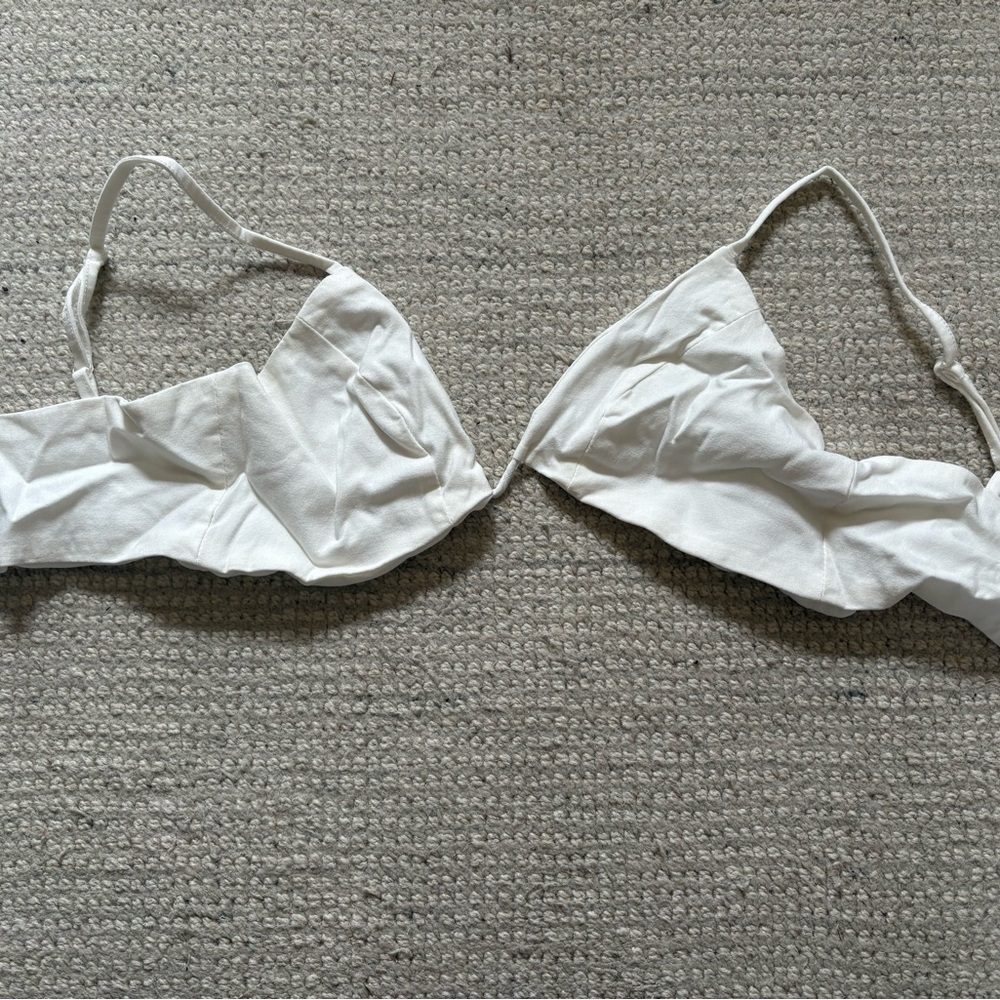 White Bra Top